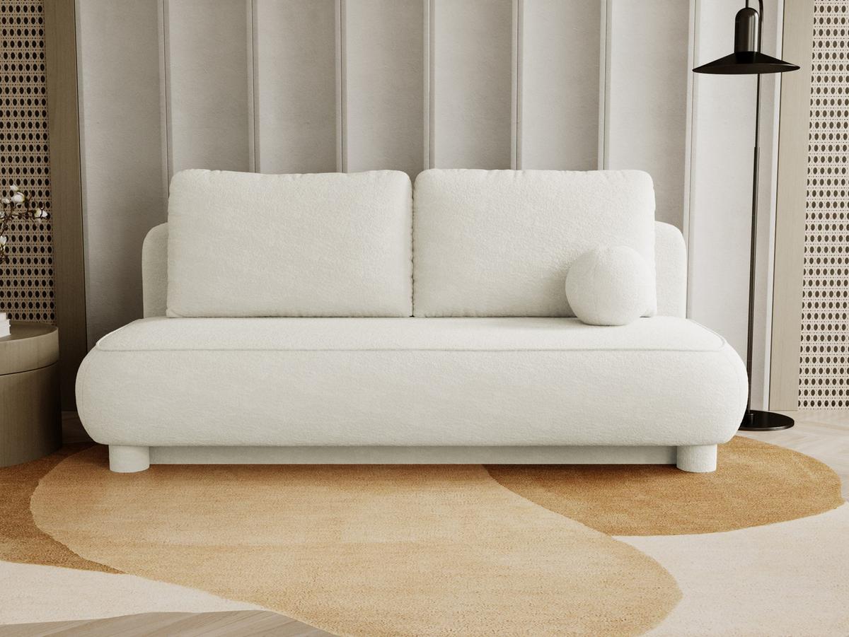 SCHLAFSOFA Gaja - Creme, Holz/Textil (209/96/96cm) - MIRJAN24