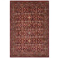 KURZFLORTEPPICH GLAZERT, orientalisch, Rot, 120 x 170 cm - Rot, Textil (170/120cm) - KADIMA DESIGN