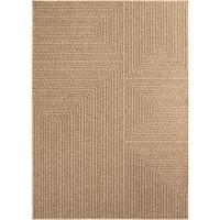 TEPPICH Outdoor ARLBERG in Beige, in Jute-Optik, aus Polypropylen, 160 x 230 cm - Beige, Textil (230/160cm) - KADIMA DESIGN