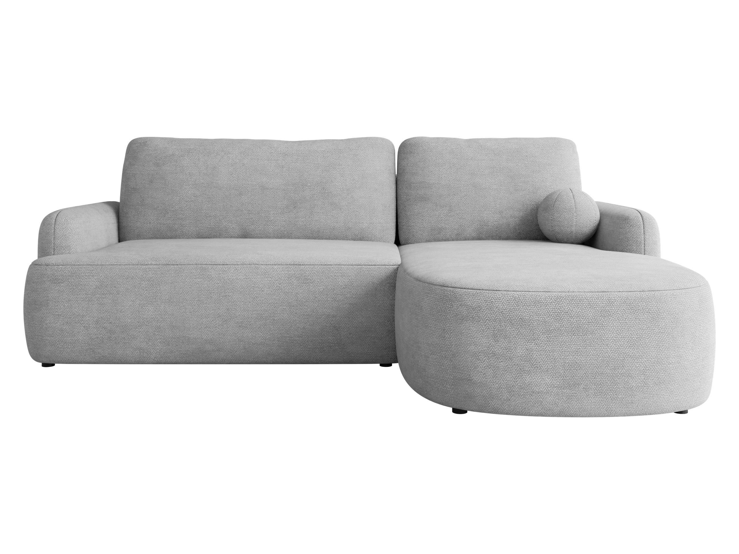 ECKSOFA Loridu, Seite: Rechts - Schwarz/Grau, Holz/Kunststoff (250/174cm) - MIRJAN24