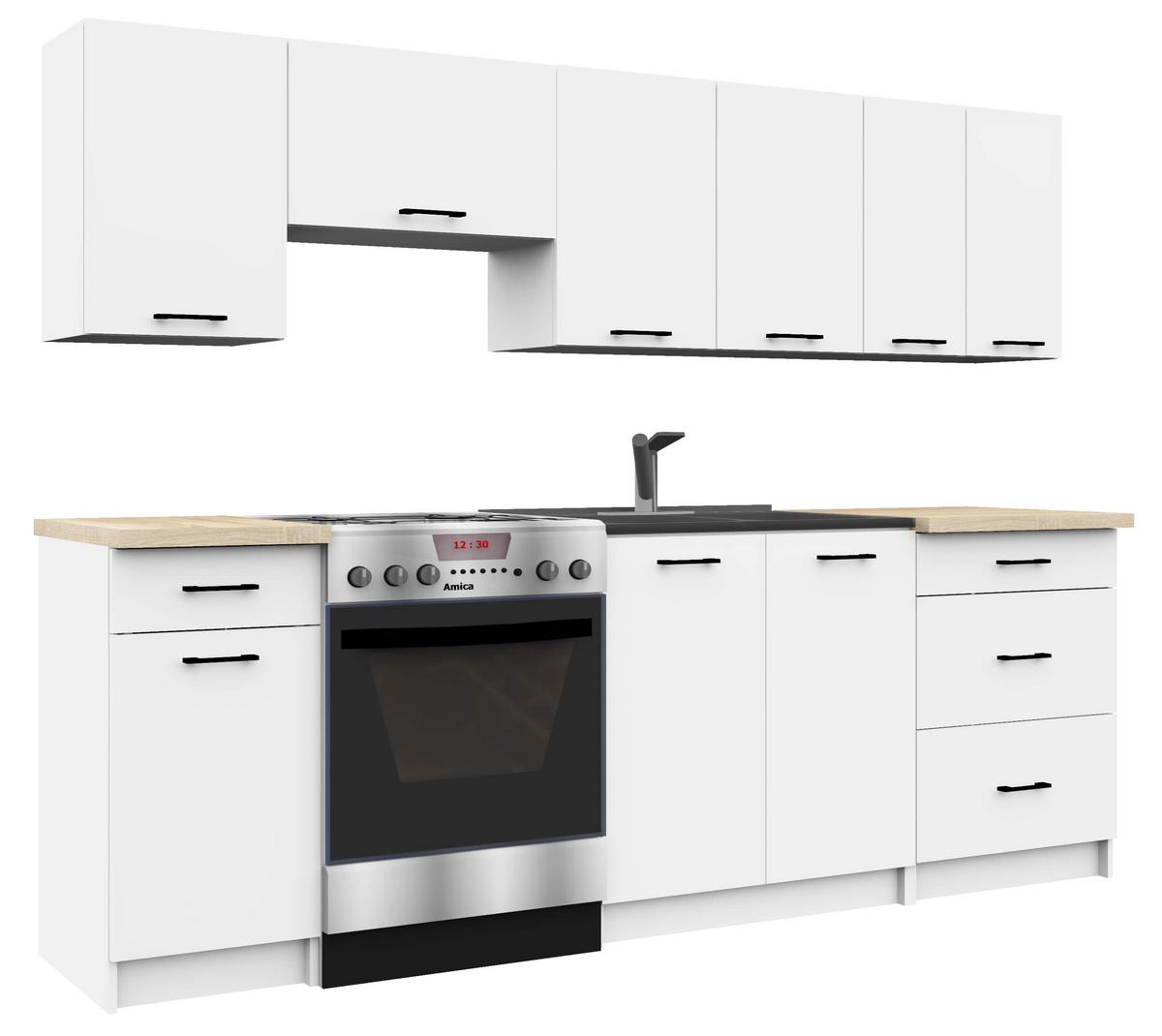 UNTERSCHRANK Weiß 85/80/46 - Weiß, Holzwerkstoff (80/85/46cm) - RAUMHIRSCH FURNITURE