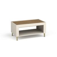 COUCHTISCH Monta 97×56 cm, Kaschmir - Kaschmir, Holzwerkstoff (56/97/47cm) - Beautysofa