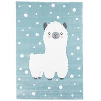 KINDER TEPPICH MAUI KIDS ALPAKA PASTELL - Blau, Textil (200/290cm) - Pergamon