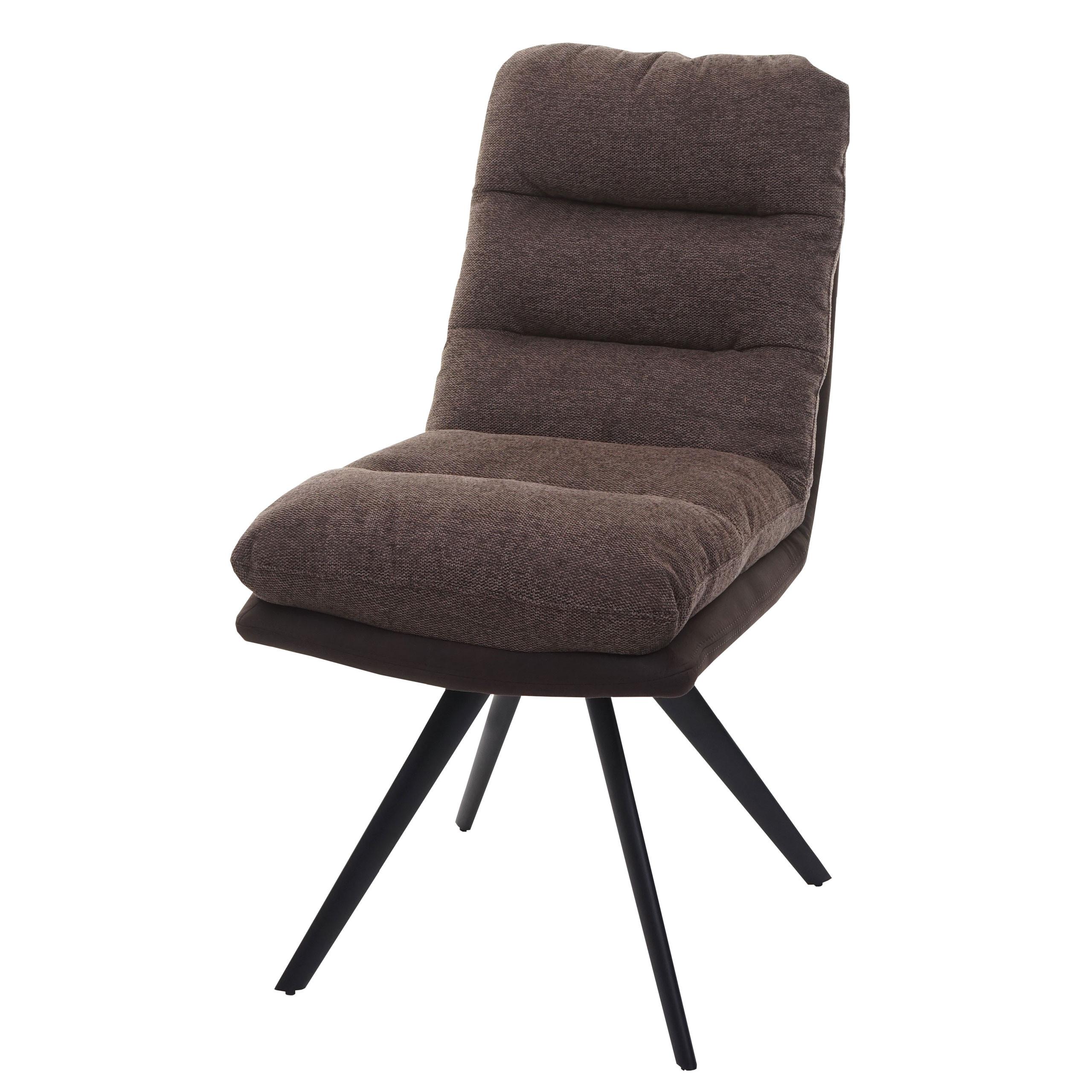 ESSZIMMERSTUHL Braun - Braun, Textil (49/93/68cm) - MCW