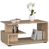 COUCHTISCH Eiche Sonoma 45/90/51 - Sonoma Eiche, Textil (51/90/45cm) - RAUMHIRSCH FURNITURE
