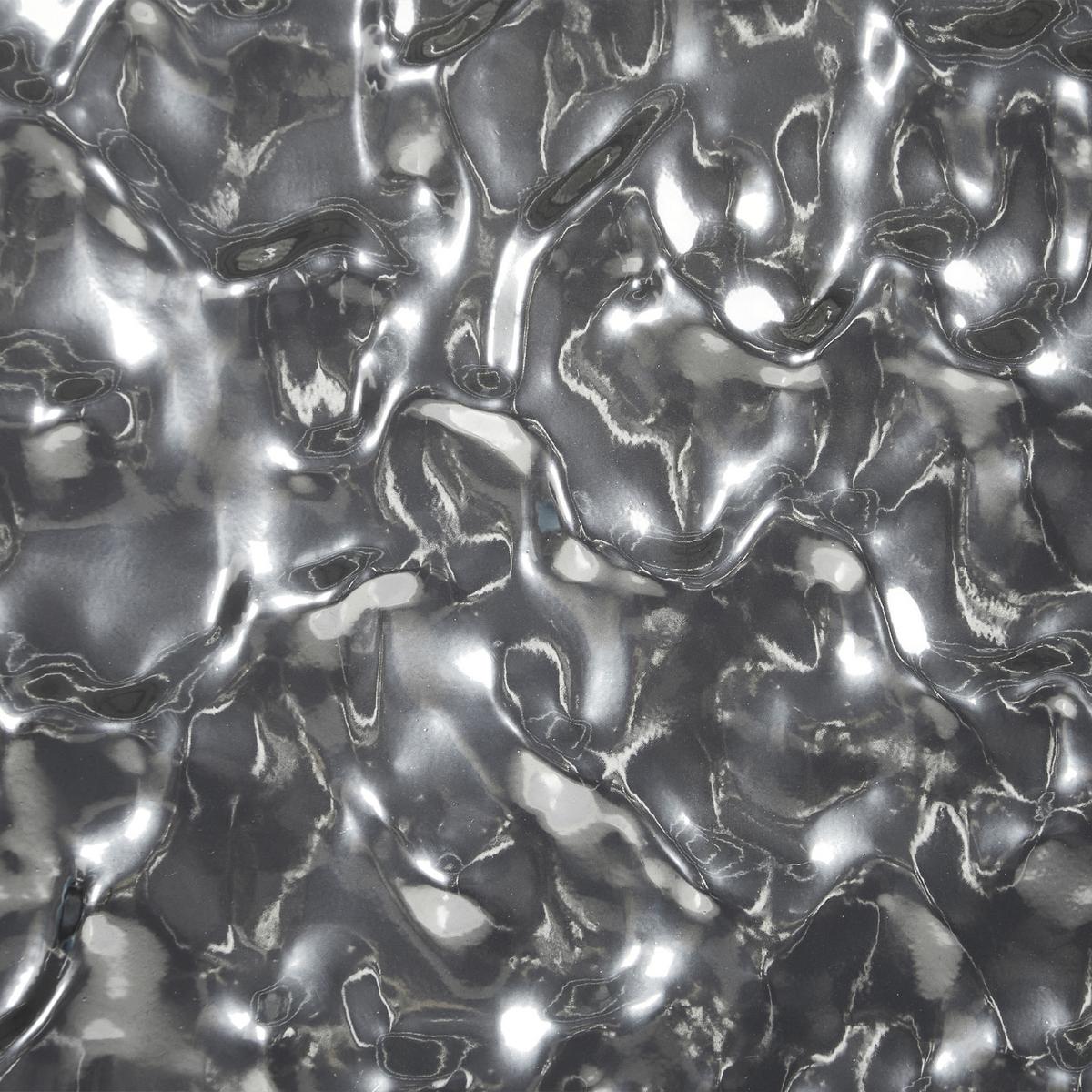 WANDOBJEKT Silber Coimbra - Silberfarben, Metall (60/79/2cm) - Beliani