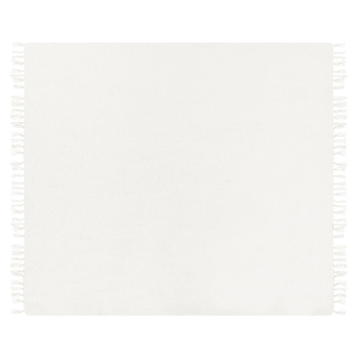 DECKE Weiß 200/220 cm Chaohani - Weiß, Keramik (200/220cm) - Beliani