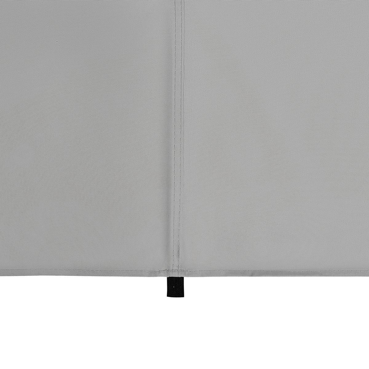 SONNENSEGEL grau quadratisch 300/300 cm Lukka - Grau, Kunststoff (300/300cm) - Beliani
