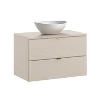 WASCHTISCH 80.6cm Azel Kaschmir - Kaschmir, Holzwerkstoff (80.6/52/46cm) - Petits-meubles