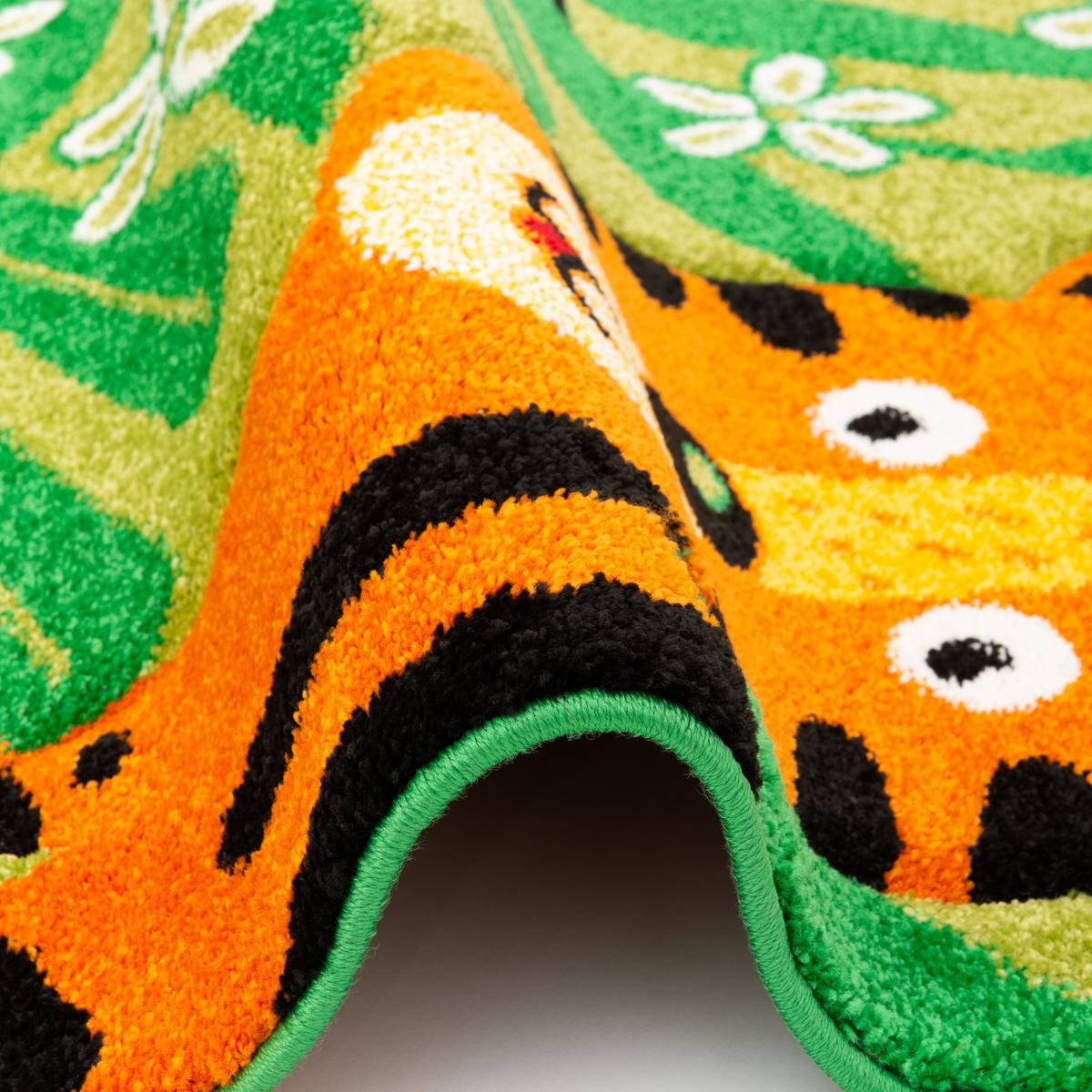 KINDER TEPPICH MAUI KIDS SAFARI - Grün, Textil (120/170cm) - Pergamon