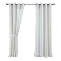 VORHANG 2ER SET »Essen« HxB 245x145 cm Beige - Beige, Textil (145/245cm) - Gardinenbox