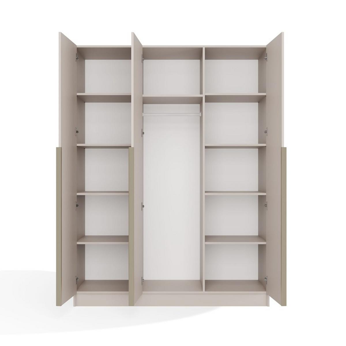KLEIDERSCHRANK Kaszmir 150/200/56 - Kaschmir, Holzwerkstoff (150/200/56cm) - RAUMHIRSCH FURNITURE