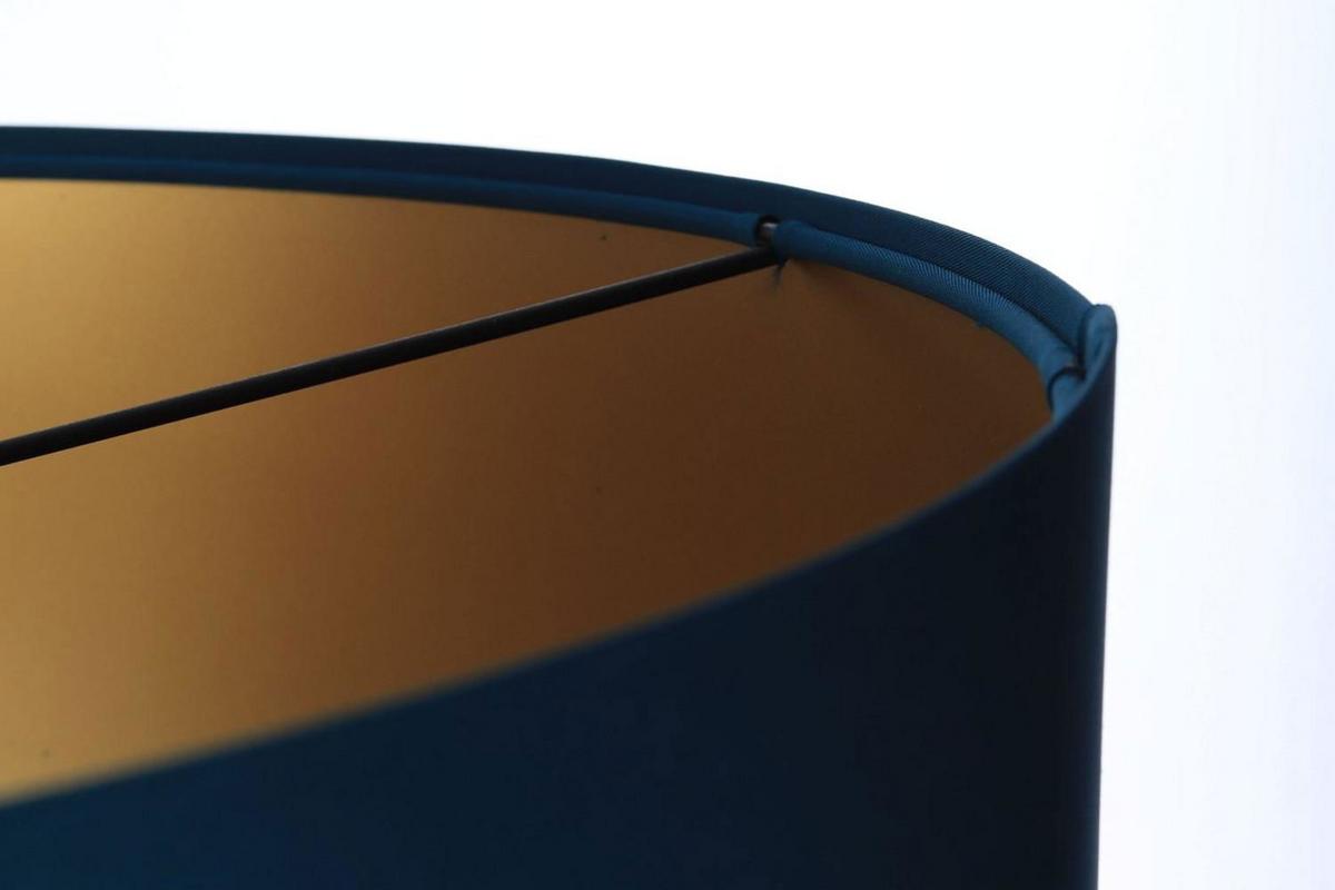HÄNGELEUCHTE Gold 50/25 cm - Türkis/Goldfarben, Kunststoff (50/0.8/25cm) - ONZENO