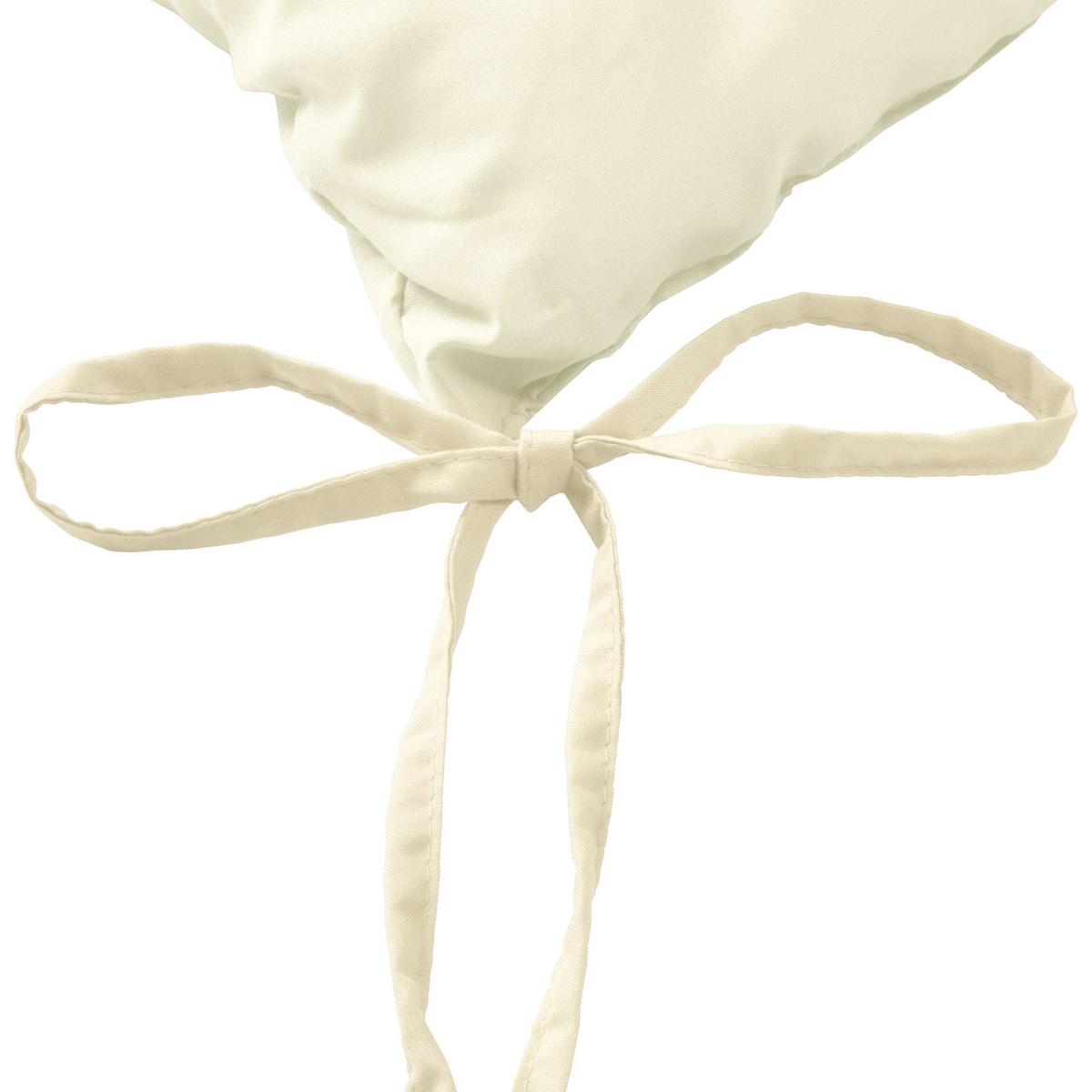 STUHLKISSEN Lea 40/40/5 cm Creme 4tlg - Creme, Textil (40/40cm) - Beautissu 