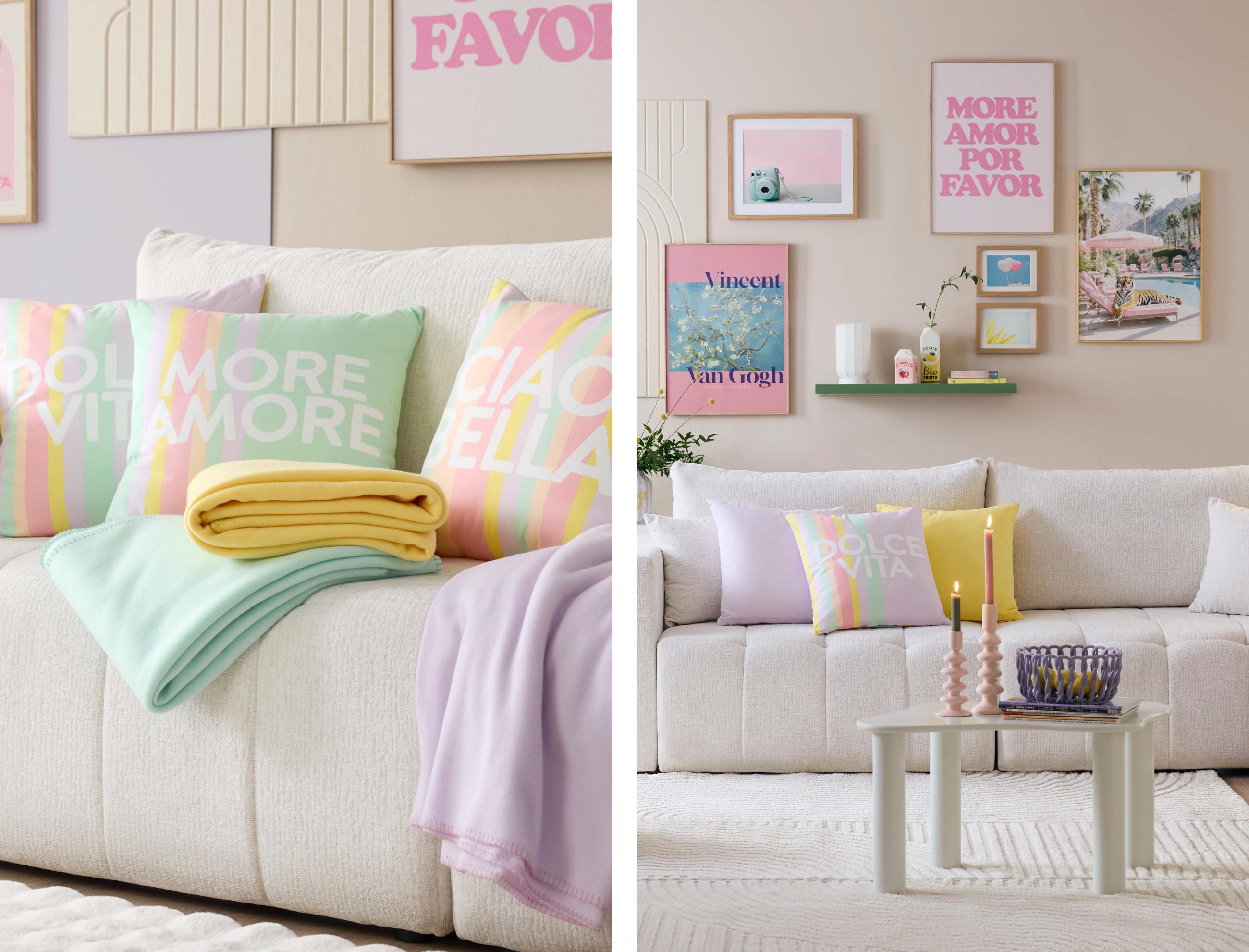 Candy Color Wohnzimmer