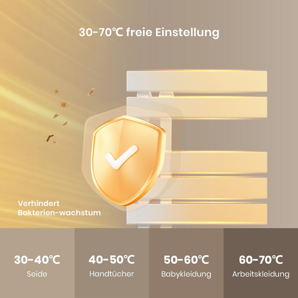 HEIZKÖRPER Elektrisch WLAN Thermostat Weiß 100/50 cm - Weiß, Metall (50/100/11cm) - EMKE