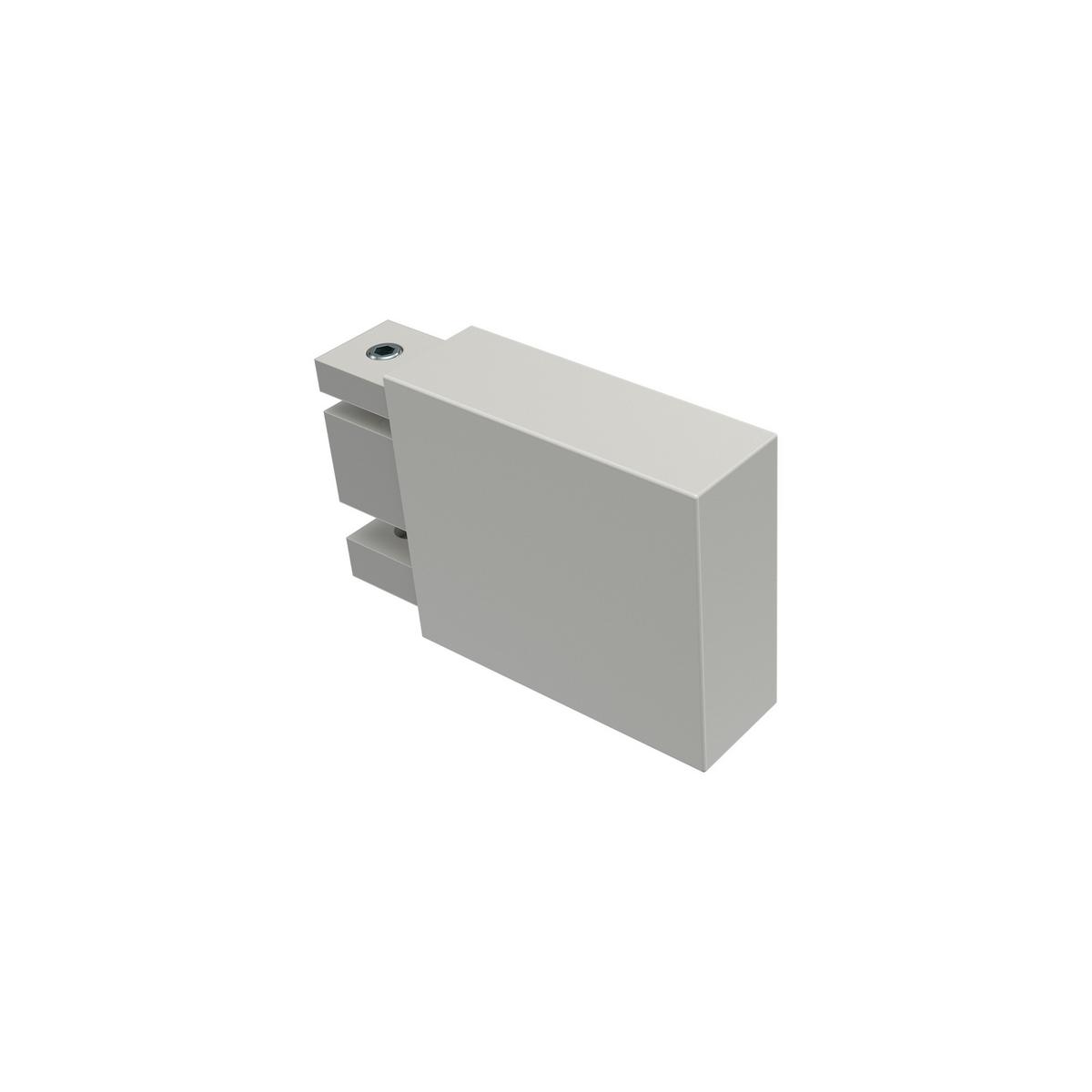GARDINENSTANGE INNENLAUF Smartline Lox 180 cm, 1-läufig, 14x35 mm Weiß - Weiß, Metall (180cm) - INTERDECO