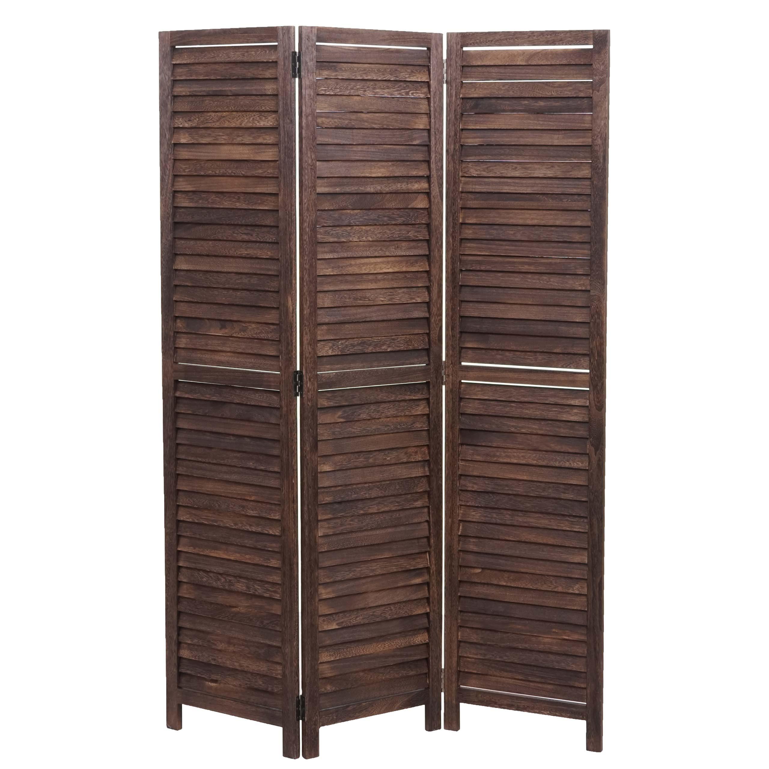 PARAVENT Braun - Braun, Holz (120/170/2cm) - MCW