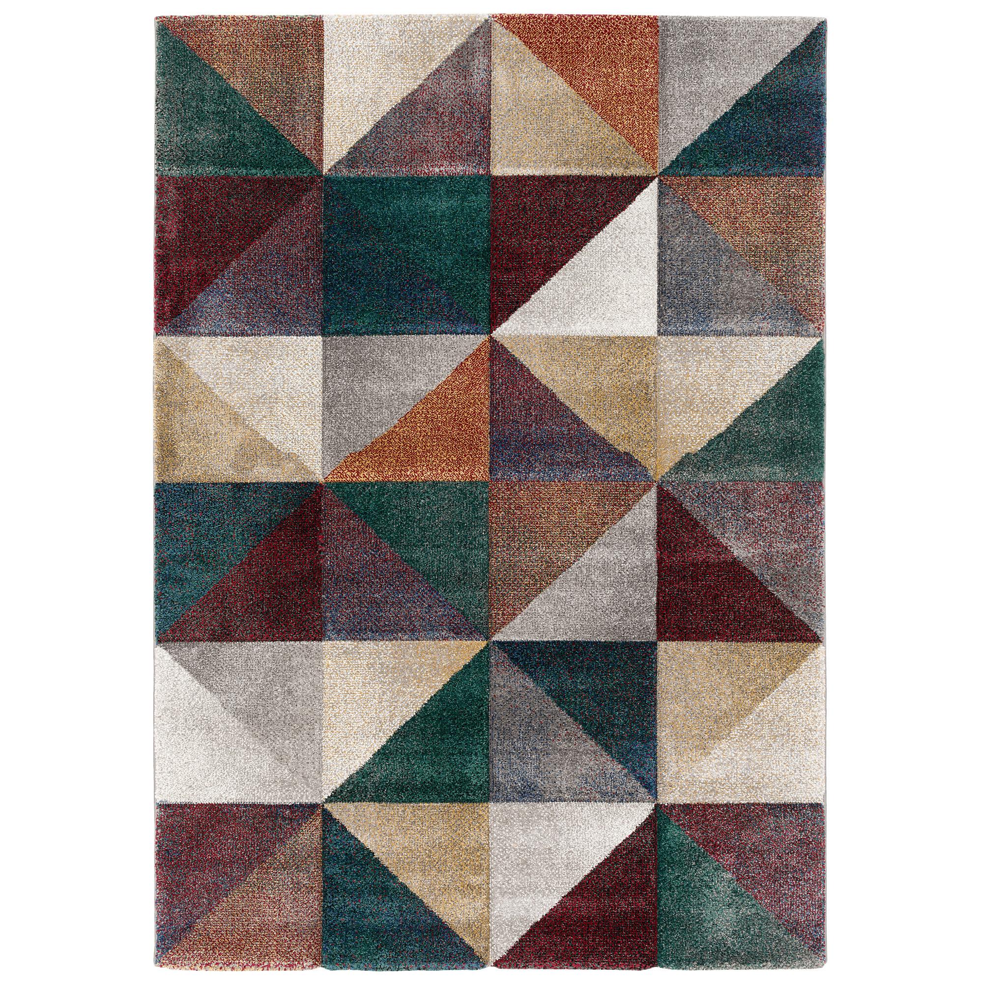 DESIGNER TEPPICH MAUI MODERN PRISMA - Grün, Textil (80/150cm) - Pergamon