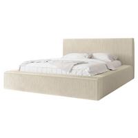 POLSTERBETT Glexi - Creme, Holz/Textil (180/200cm) - MIRJAN24