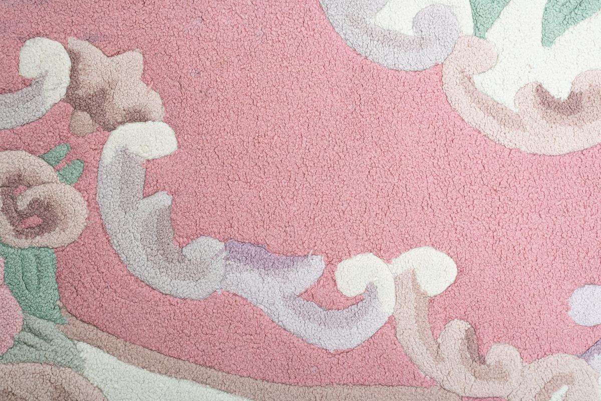 HANDTUFTTEPPICH Ming 120x170 cm - Rosa, Textil (120/170cm) - THEKO