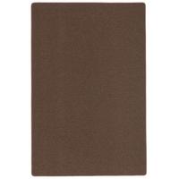 FEINSCHLINGEN VELOUR TEPPICH STRONG - Braun, Textil (133/133cm) - Snapstyle