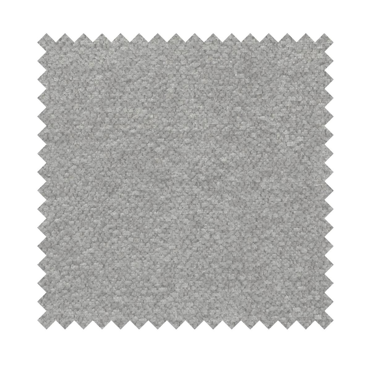 ECKSOFA Baleo Hellgrau Chenille-Bezug - Hellgrau/Schwarz, Kunststoff/Textil (162/264cm) - Selsey