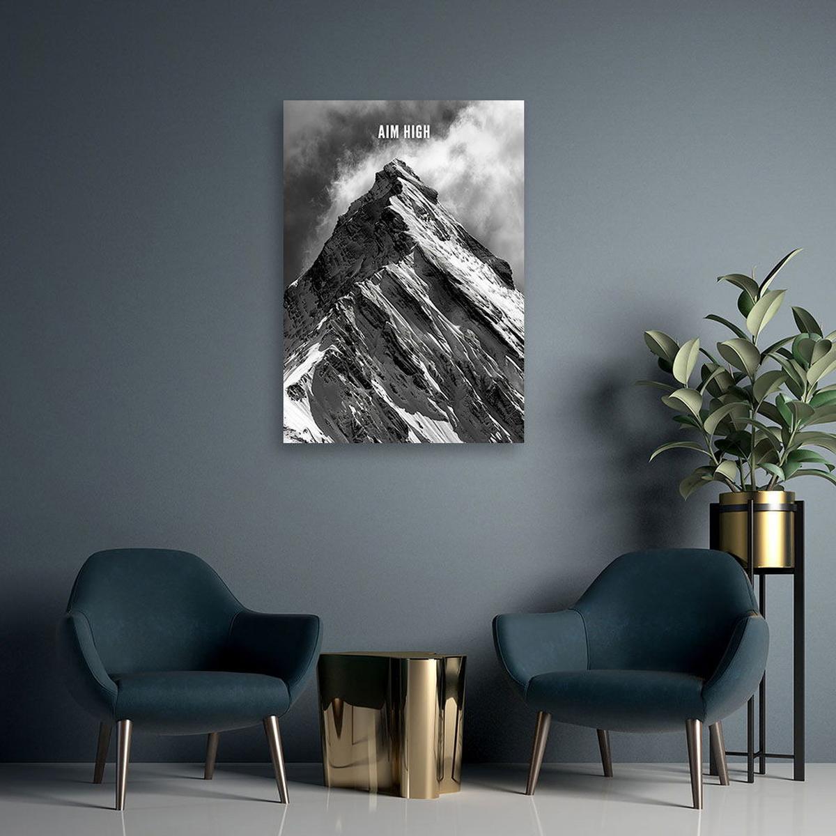 KUNSTDRUCK Grau 60/90 cm - Grau, Textil (60/90cm) - KUNSTLOFT
