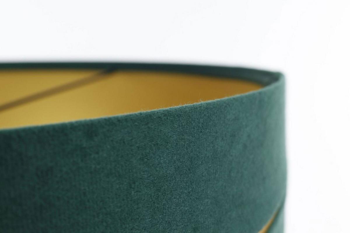 HÄNGELEUCHTE Grün 50/25 cm - Goldfarben/Grün, Kunststoff (50/0.4/25cm) - ONZENO