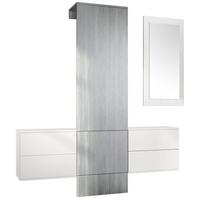 GARDEROBE Carlton Paneel in Avola-Anthrazit - Anthrazit, Holzwerkstoff (157/193/35cm) - Vladon