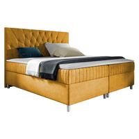 BOXBETT Prowansja - H3 - Gelb, Holz (160/200cm) - MIRJAN24