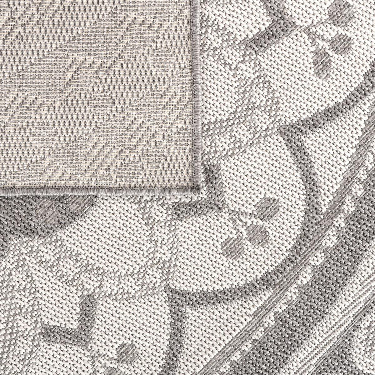 OUTDOORTEPPICH Marokkanisch Grau 60 x 100 cm - Grau, Kunststoff (60/100cm) - TT Home
