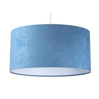 HÄNGELEUCHTE Blau 30/20 cm - Blau/Weiß, Kunststoff (30/0.45/20cm) - ONZENO