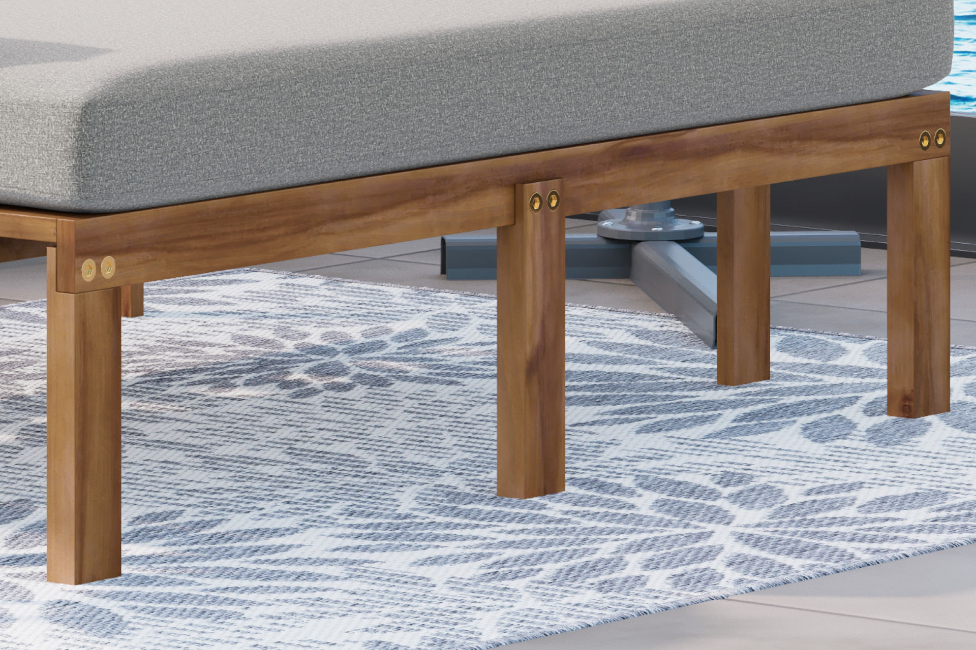 Sonneninsel Echtholz Akazie geölt 