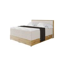 BOXSPRINGBETT LOLLI9 -KING 140x200 - H3/H4 Creme - Creme, Holzwerkstoff (140/200cm) - ALTDECOR