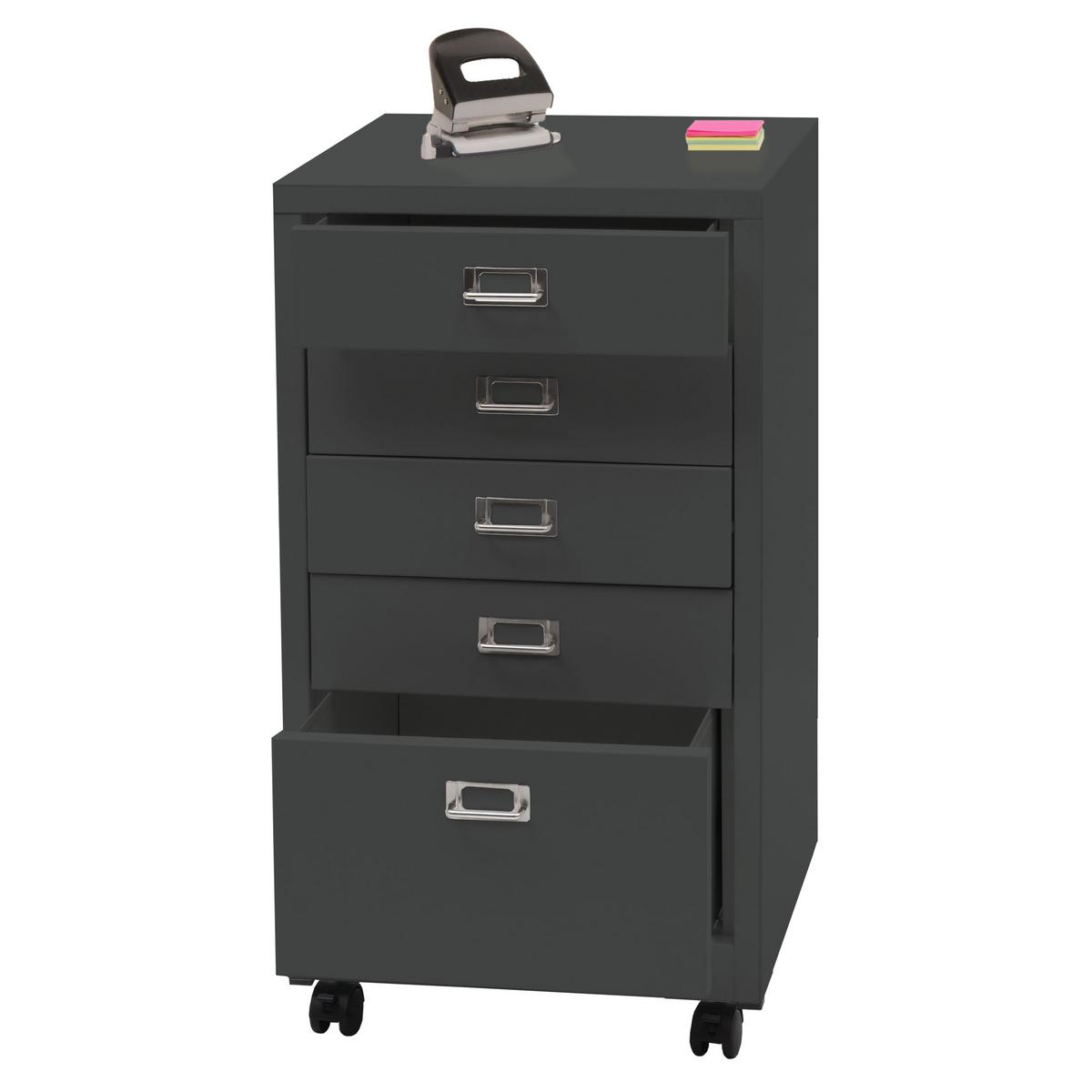ROLLCONTAINER Anthrazit - Anthrazit, Metall (40/75/41cm) - MCW