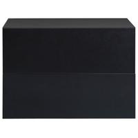 HÄNGENDER NACHTTISCH ANNI - Schwarz, Holzwerkstoff (42/29/30cm) - CARO-Möbel