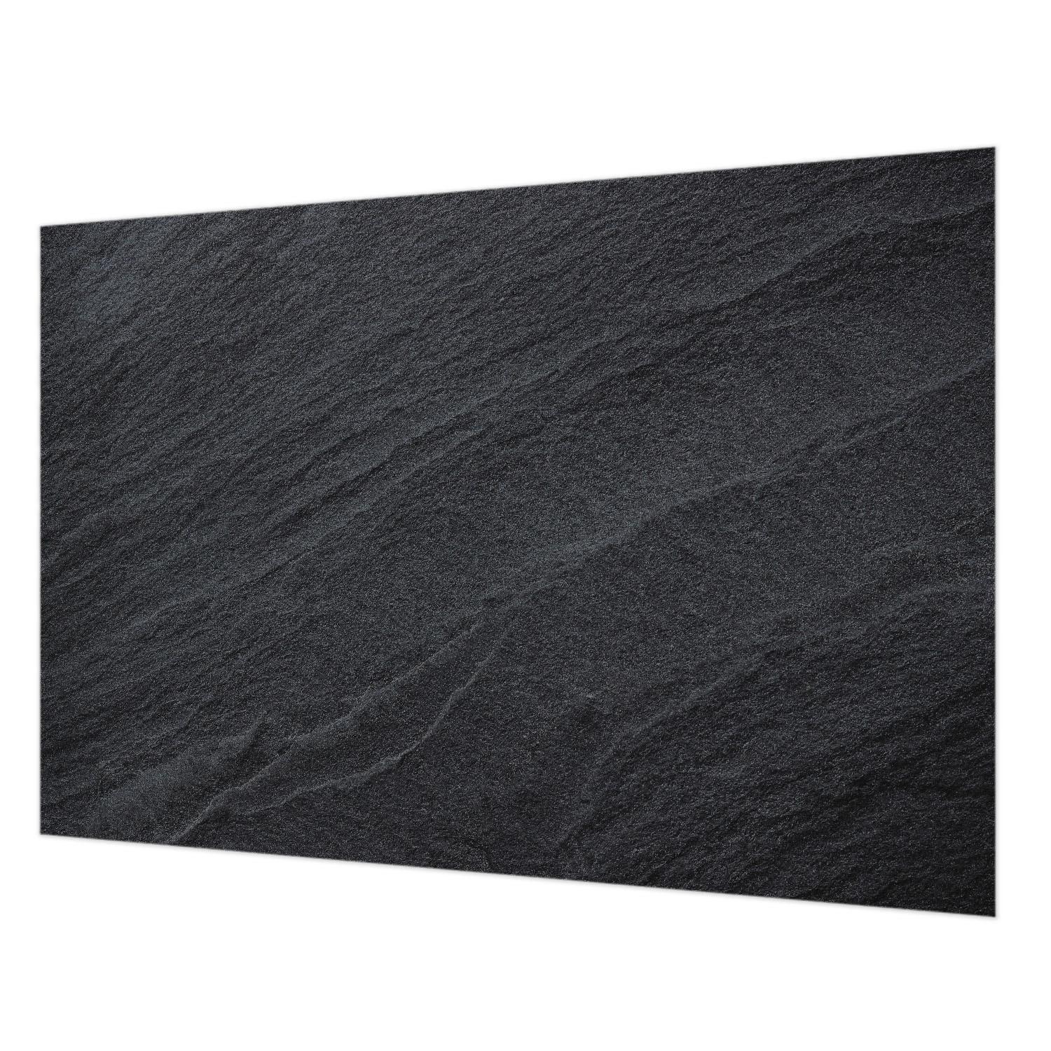 FOTOTAPETE 152x104 cm - Steine Eleganz - Schwarz, Textil (152/104cm) - Wallfluent