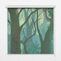 INNENROLLO - Fensterrollo - Rollo - 60x40 cm - Bäume - Braun, Kunststoff (60/140/0.5cm) - TULUP