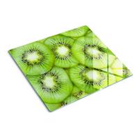 GLASPLATTE 60x52 cm Kiwi - Grün, Glas (60/0.4/52cm) - TULUP