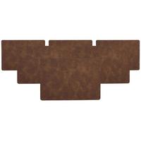 PLATZMATTEN Velora Braun 43 x 30 cm 6er Set - Braun, Kunststoff (43/30/0.2cm) - Ritzenhoff Breker