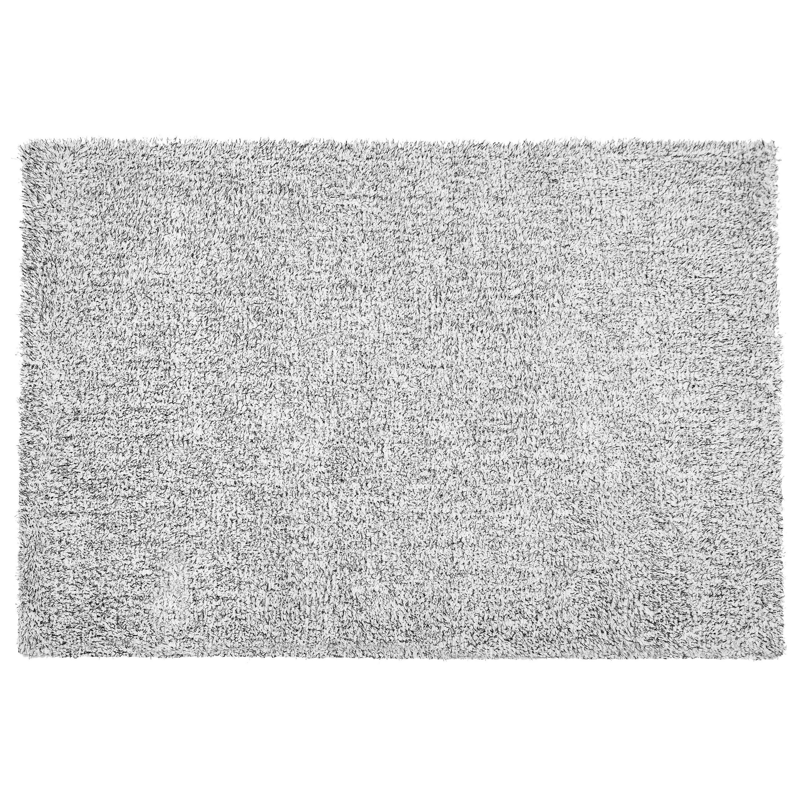 SHAGGY-TEPPICH Demre 200/140 cm - Grau, Kunststoff (140/200cm) - Beliani