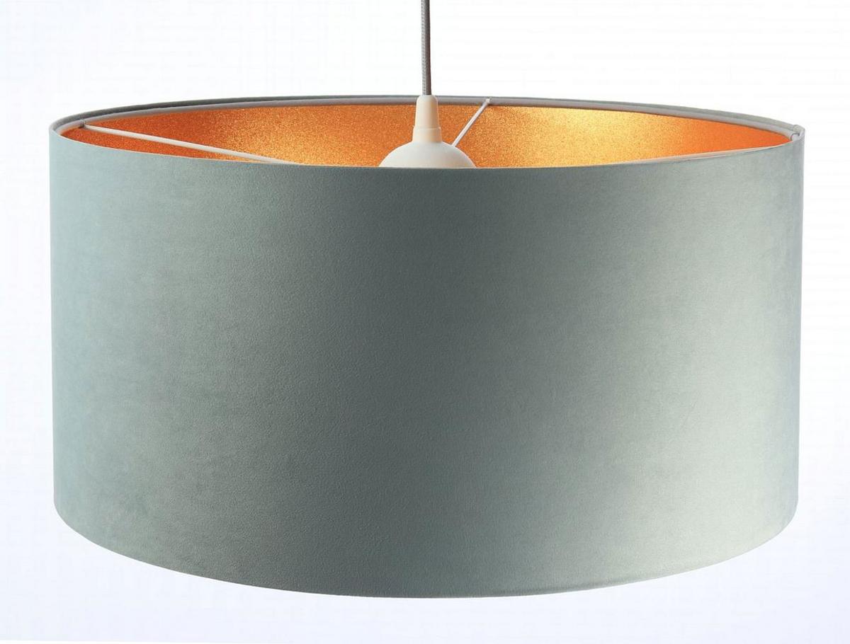 HÄNGELEUCHTE Gold 50/25 cm - Beige/Goldfarben, Kunststoff (50/0.8/25cm) - ONZENO
