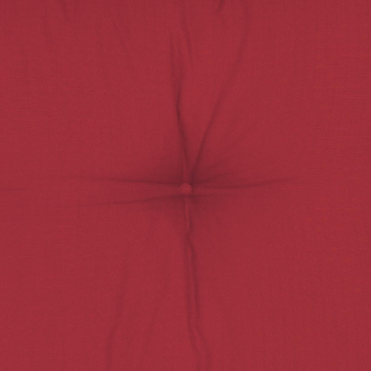LOUNGEKISSEN Xluna Sitz 60/60/10 cm Rot - Rot, Textil (60/60/10cm) - Beautissu 