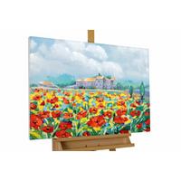 ACRYLBILD HANDGEMALT 93/63 cm - Multicolor, Holz/Textil (93/63cm) - KUNSTLOFT