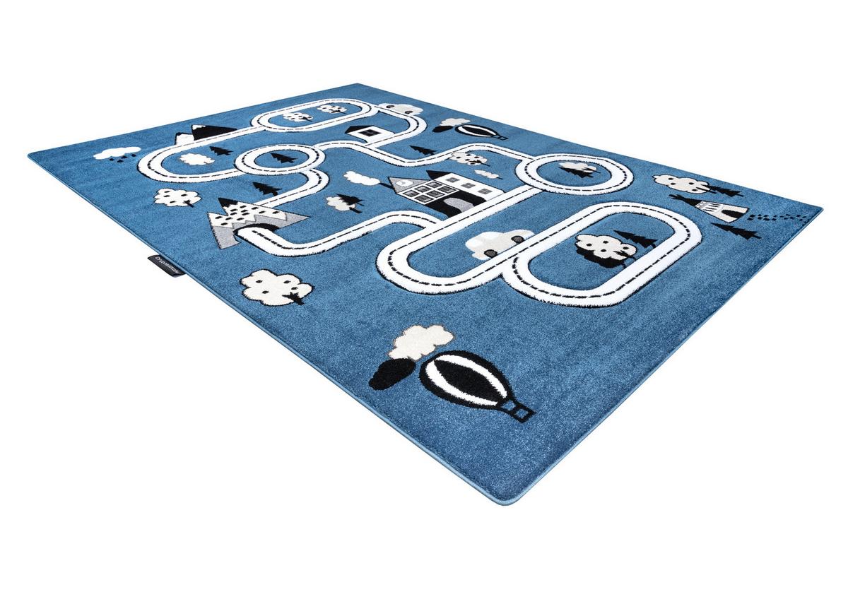 TEPPICH Petit 280/370 cm - Blau, Textil (280/370cm) - rugsX