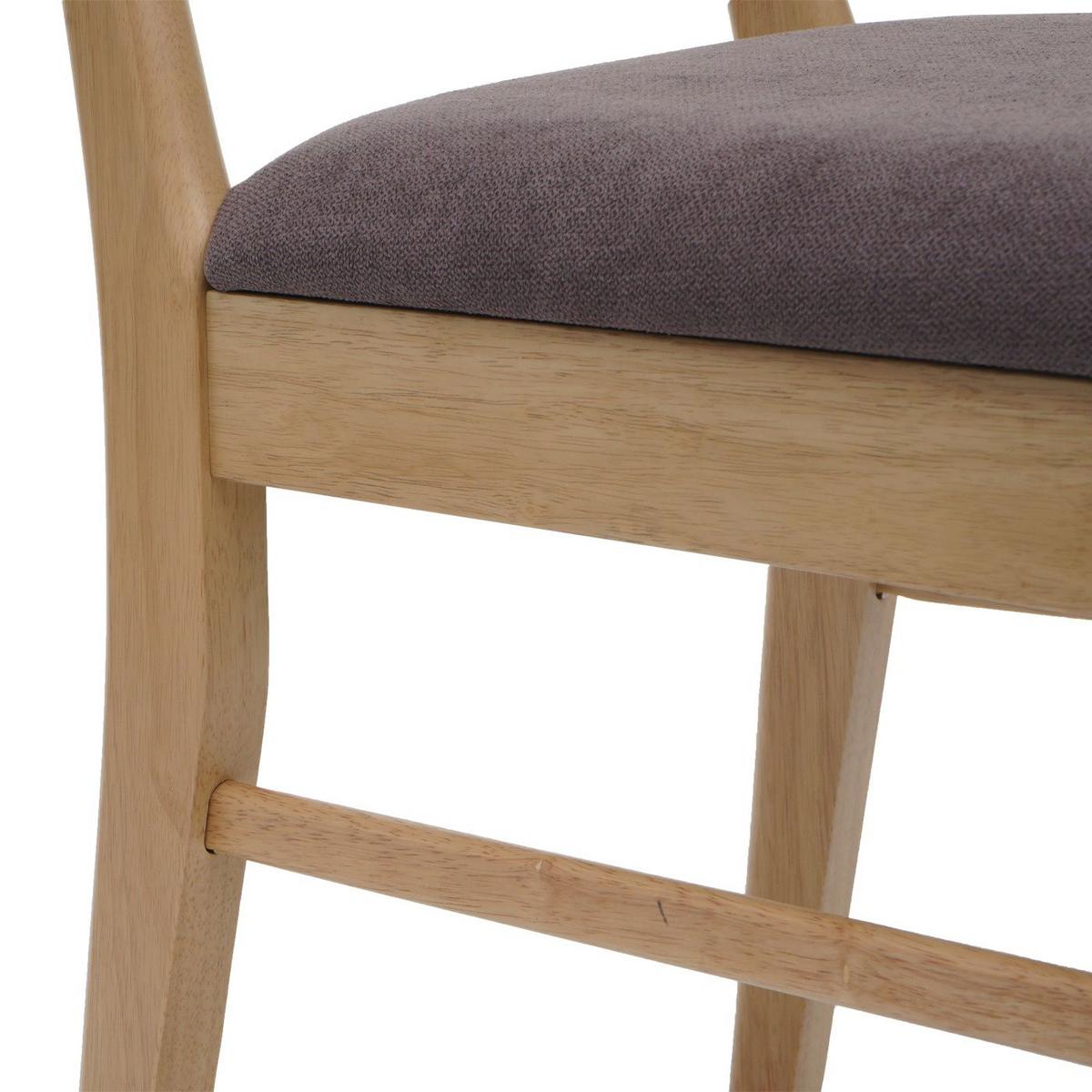 ESSZIMMERSTUHL Beige, Taupe 2er-Set - Taupe/Beige, Holz (45/79/49cm) - MCW