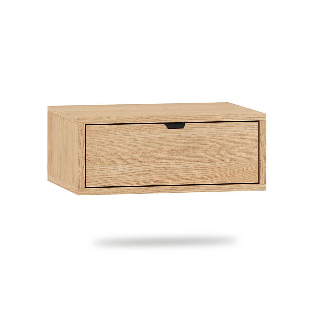 NACHTTISCH Nila Holz - Braun, Holzwerkstoff (45/18/33cm) - Petits-meubles
