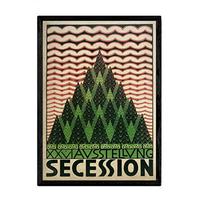 POSTER Secession Vintage A4 Rahmenlos - Klar, Papier (29.7/5/21cm) - Nacnic