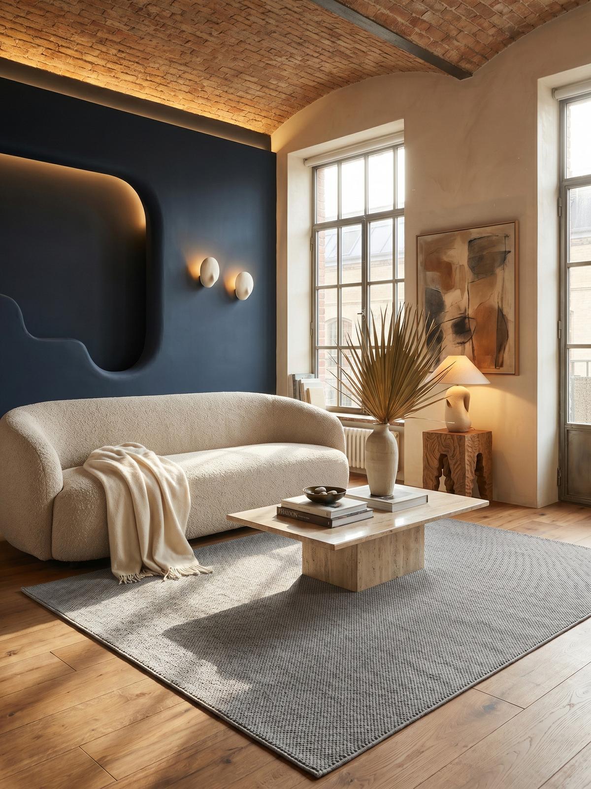 TEPPICH Flachgewebe LANGAU in Silber, meliert, 160 x 230 cm - Silberfarben, Textil (230/160cm) - KADIMA DESIGN